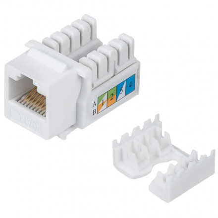 Cabcoil Модуль Keystone (Keystone Jack) RJ-45, категория 6, угол 90 градусов