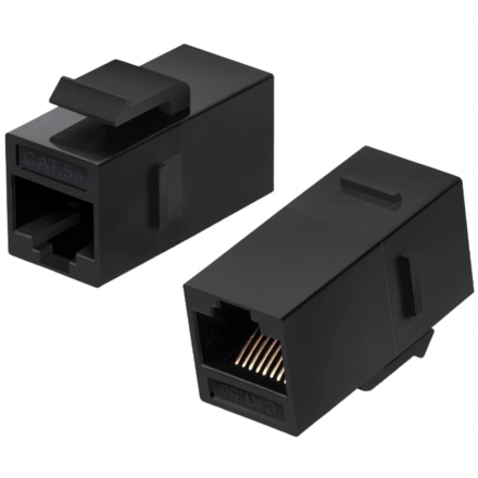 Cabcoil Проходной адаптер(переходник) формата Keystone, RJ45-RJ45, категория 5е