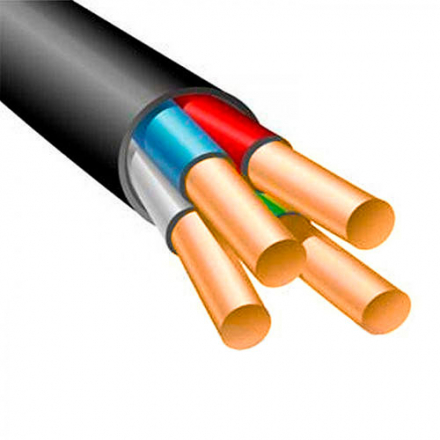 Кабель ППГнг(А)-HF 4х1.5 ОК (N) 0.66кВ (бухта100м) (м) Цветлит 00-00023607