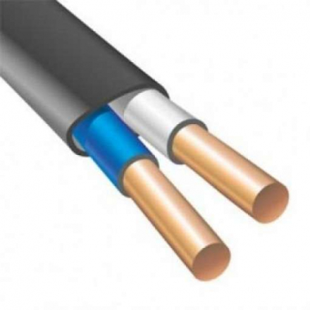 Кабель ВВГ-Пнг(А) 2х1.5 ок (N) 0.66кВ (м) АЛЬФАКАБЕЛЬ 65754