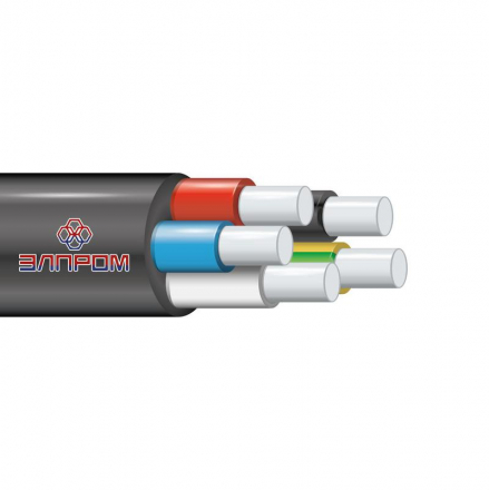 Кабель АВВГ 5х6 ОК 0.66кВ (м) ЭлПром НТ000002638