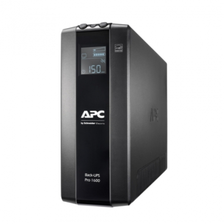 APC Back-UP BR1600MI Источник бесперебойного питания тип back, мощность 1600ВA, 960Вт