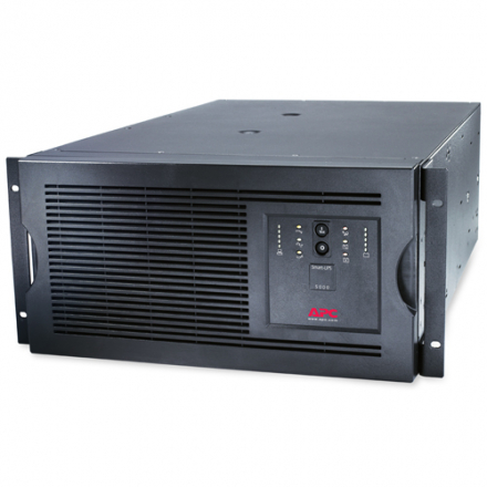 APC SUA5000RMI5U Smart-UPS 5000 Источник бесперебойного питания на 5000VA, 19" 5U, карта WEB/SNMP управления (AP9617) (направляющие для монтажа в стойку в комплекте)