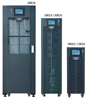 PowerCom VGD-II-33 VGD II 10K33 Источник бесперебойного питания On-Line, 10кВа/10кВт,Tower, LCD, USB, RS232 / RS485, SmartSlot