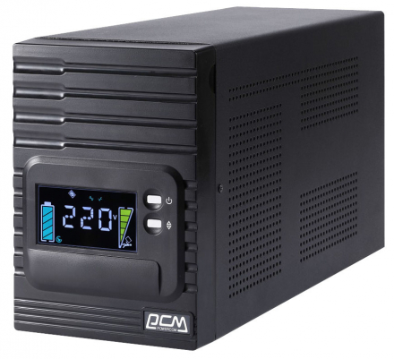 PowerCom SPT-3000-II LCD Источник бесперебойного питания 3000 ВА / 2400 Вт