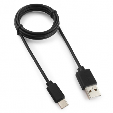 Кабель USB Гарнизон GCC-USB2-AMCM-1M, USB2.0 AM/ USB3.1 Type-C, 1м, пакет