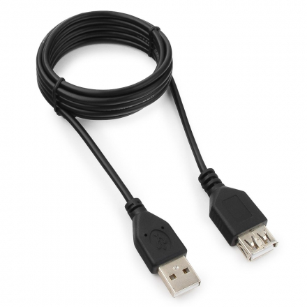 Кабель удлинитель USB 2.0 Гарнизон GCC-USB2-AMAF-1.8M, AM/AF, 1.8м, пакет