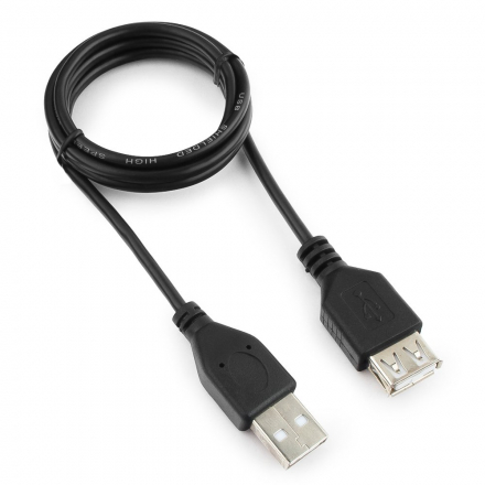 Кабель удлинитель USB 2.0 Гарнизон GCC-USB2-AMAF-1M, AM/AF, 1м, пакет