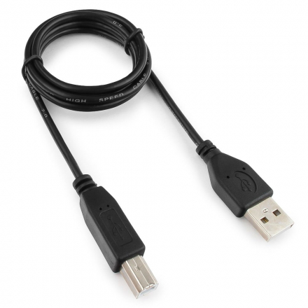 Кабель USB 2.0 Гарнизон GCC-USB2-AMBM-1M, AM/BM, 1м, пакет