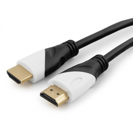 Кабель HDMI Cablexpert, серия Silver, длина 4,5 м, v1.4, M/M, позол.разъемы, коробка