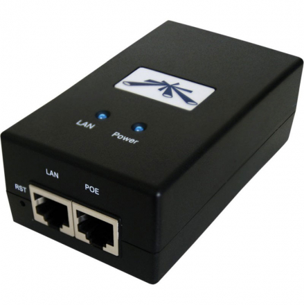 UBIQUITI POE-24-24W-G Блок питания с PoE, 220 VAC -> 24 VDC, 1А