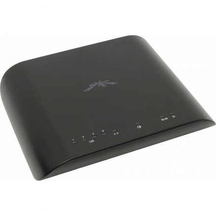 UBIQUITI AirRouter Wi-Fi роутер 2.4 ГГц, 802.11 b/g/n, 5х Ethernet, 19 дБм