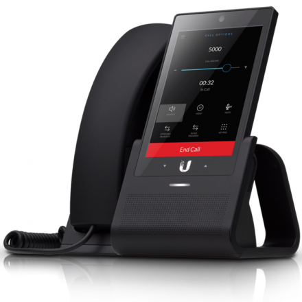 UBIQUITI UVP UniFi VoIP Phone На базе Android, сенсорный дисплей и качественный звук