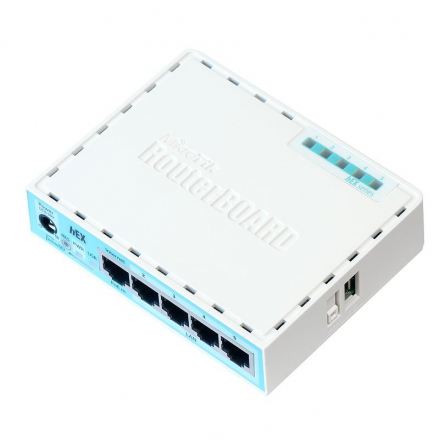 MikroTik RB750Gr3 hEX (RouterOS L4) with power supply and case 5 port 10/100/1000 гигабитный высокопроизводительный Ethernet роутер