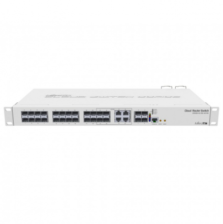 MikroTik CRS328-4C-20S-4S+RM Коммутатор в стойку, 20х SFP, 4x SFP+ , 4х RJ45/SFP