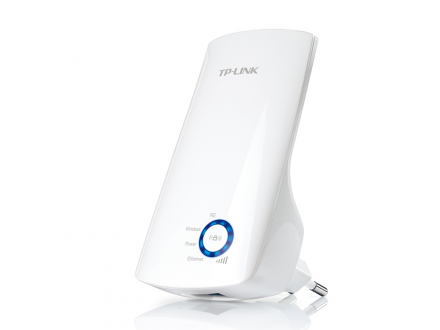 TP-Link TL-WA850RE Универсальный усилитель беспроводного сигнала, скорость до 300 Мбит/с