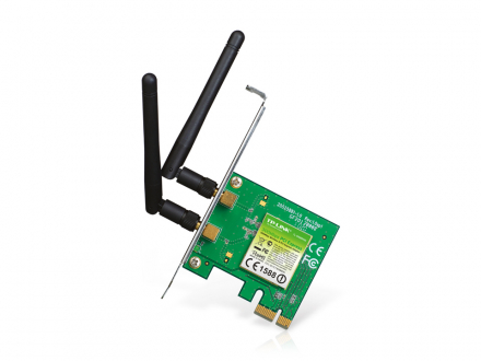 TP-Link TL-WN881ND Беспроводной сетевой PCI Express-адаптер серии N, скорость до 300 Мбит/с