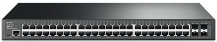 TP-Link SG2428P JetStream гигабитный Smart коммутатор на 24 порта PoE+ и 4 SFP-слота