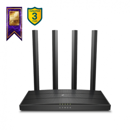 TP-Link Archer C6 V4 AC1300 MU-MIMO Wi-Fi гигабитный роутер