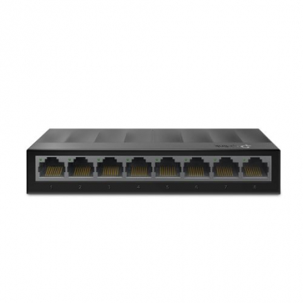 TP-Link LS1008 8-портовый 10/100 Мбит/с неуправляемый коммутатор, 8 портов RJ45 10/100 Мбит/с