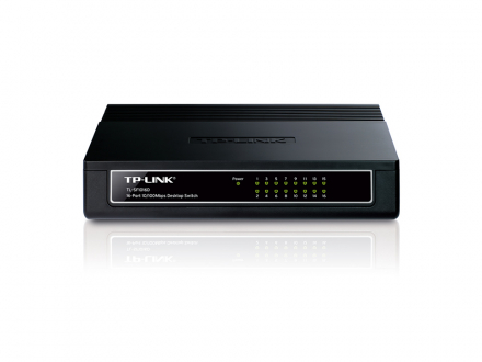 TP-Link TL-SF1016D 16-портовый 10/100 Мбит/с настольный коммутатор