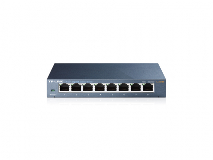 TP-Link TL-SG108 8-портовый 10/100/1000 Мбит/с настольный коммутатор