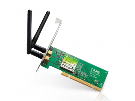 TP-Link TL-WN851ND Беспроводной сетевой PCI-адаптер серии N, скорость до 300 Мбит/с