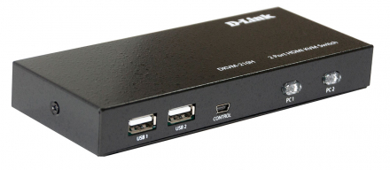 D-Link DKVM-210H/A1A 2-портовый KVM-переключатель с портами HDMI и USB