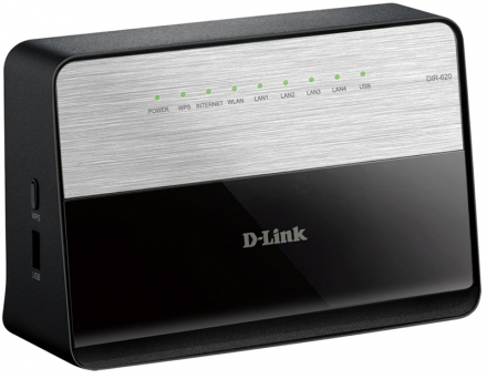 D-Link DIR-620/D Беспроводной маршрутизатор N300 с поддержкой 3G/CDMA/LTE и USB-портом