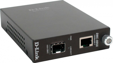 D-Link DMC-805G Медиаконвертер с 1 портом 1000Base-T и 1 портом 1000Base-X SFP