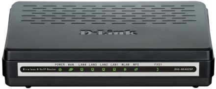 D-Link DVG-N5402SP/1S Беспроводной маршрутизатор с 1 FXS-портом