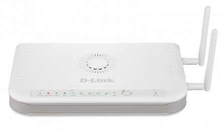 D-Link DVG-N5402GF Беспроводной гигабитный маршрутизатор с 2 FXS-портами, комбо-портом 1000Base-T/SFP WAN и USB-портом (опционально)