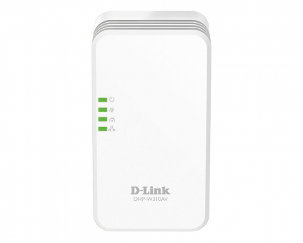 D-Link DHP-W310AV Беспроводной PowerLine-адаптер N300 с поддержкой HomePlug AV