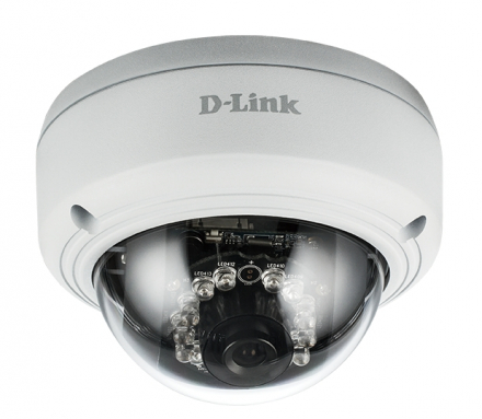 D-Link DCS-4602EV Внешняя купольная антивандальная сетевая 2 МП Full HD-камера с поддержкой WDR, PoE и ночной съемки