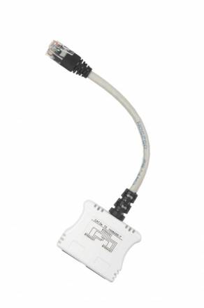 Hyperline SPL-YT4-E2-E2 Разветвитель RJ-45 4Pr.T568A/T568B -&gt; 2 x 2Pr.10BASE-T