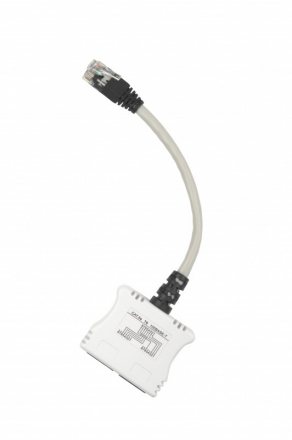 Hyperline SPL-YT4-E2-U2 Разветвитель RJ-45 4Pr.T568A/T568B -&gt; 2Pr.10BASE + 2Pr.USOC