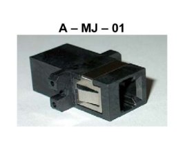 аПр MTRJ-sm Оптический адаптер | Оптическая розетка | Проходной соединитель MTRJ/UPC, SM, RC19