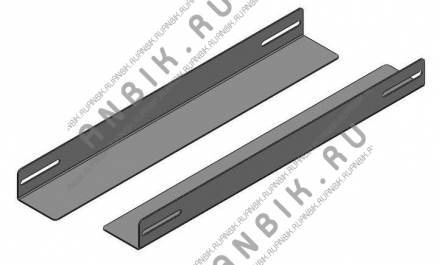 RC19 НУ-35 Направляющие уголки 40х60 мм. для напольных шкафов, глубина 350мм